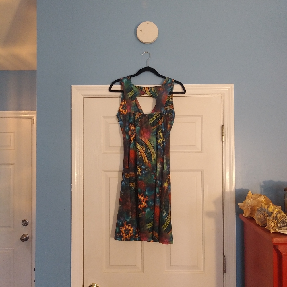 Mystic design skater dress